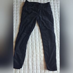 J.mclaughlin black velvet pants size 6